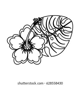 cute flower decorative icon