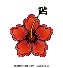 cute flower decorative icon
