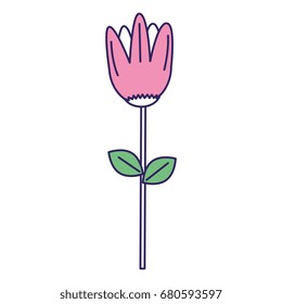 cute flower decorative icon