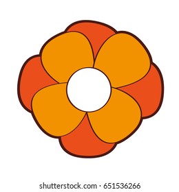 cute flower drawing decorative