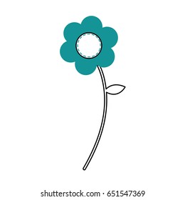 cute flower drawing decorative