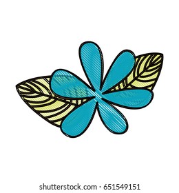cute flower drawing decorative