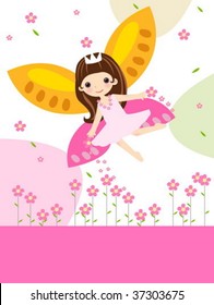 cute flower fairy