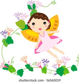 cute flower fairy