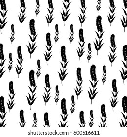 cute flower garden decorative pattern vector illustration design