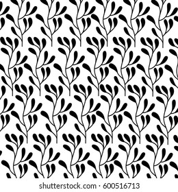 cute flower garden decorative pattern vector illustration design
