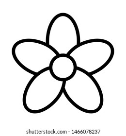 cute flower garden plant decorative icon