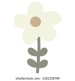 Cute Flower hand draw vector