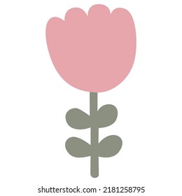 Cute Flower hand draw vector