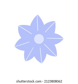 Cute Flower Hand-drawn Vector Illustration