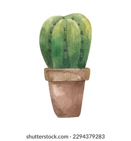 cute flower , home plants. Cute childish illustration