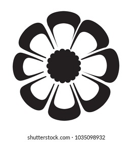 Cute flower icon