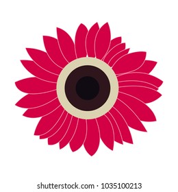 Cute flower icon