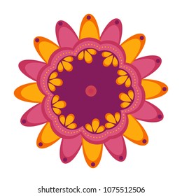 Cute flower icon
