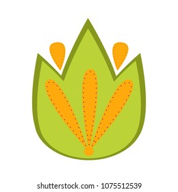 Cute flower icon