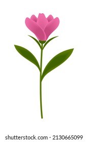 icono de flor lindo aislado