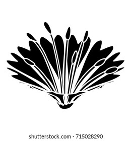 Cute flower icon. Simple illustration of cute flower vector icon for web