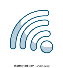 cute flower isolated icon