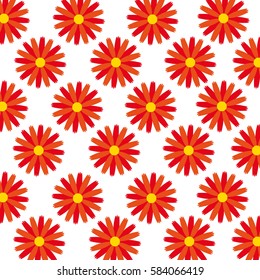cute flower pattern background