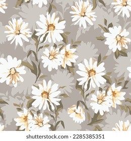 cute flower pattern image for fabric textile or wall decoration