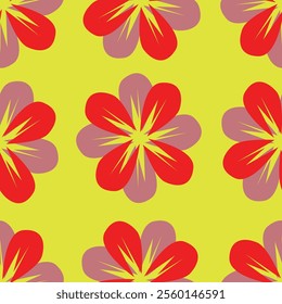 cute flower pattern image for fabric textile or wall decoration