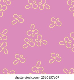 cute flower pattern image for fabric textile or wall decoration