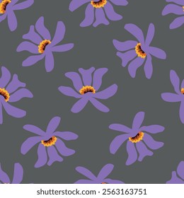 cute flower pattern image for fabric textile or wall decoration