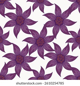 cute flower pattern image for fabric textile or wall decoration