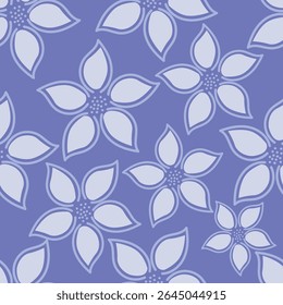 cute flower pattern image for fabric textile or wall decoration
