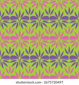 cute flower pattern image for fabric textile or wall decoration
