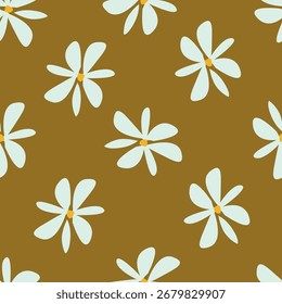 cute flower pattern image for fabric textile or wall decoration
