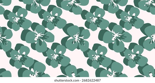 cute flower pattern image for fabric textile or wall decoration
