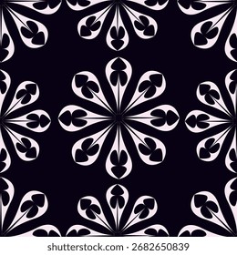 imagem de padrão de flor bonito para tecido têxtil ou decoração de parede
