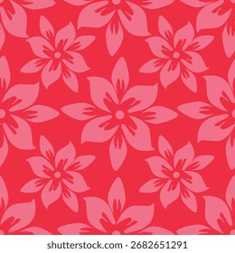 cute flower pattern image for fabric textile or wall decoration
