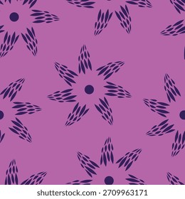 süßes Blumenmuster-Bild für Textil- oder Wanddekoration
