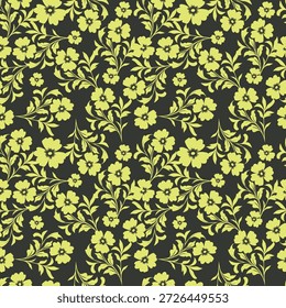 imagem de padrão de flor bonito para tecido têxtil ou decoração de parede
