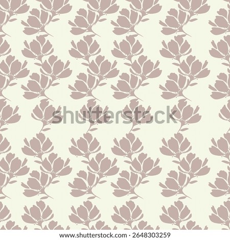 cute flower pattern image for fabric textile or wall decoration

