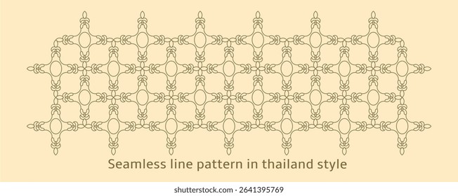 Cute flower pattern simple islamic motif. Floral ornament in the middle. Smooth all over block print for clothing textile, patchwork, fashion, wrapping cloth, scrap paper, book cover