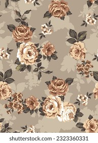 cute flower pattern suitable for fabric textile or wall decoration