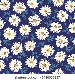 Cute flower pattern suitable for textile pattern,