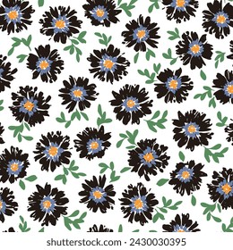 Cute flower pattern suitable for textile pattern,
