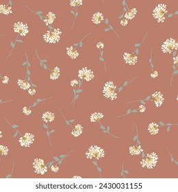 Cute flower pattern suitable for textile pattern,