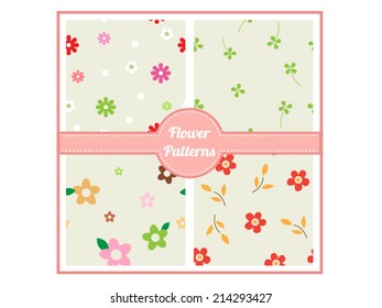 Cute flower patterns