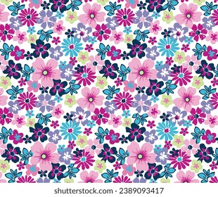 diseño de patrones de flores lindas para mujeres