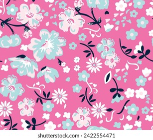 cute flower patterns for girl design