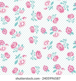 diseño gráfico de patrones de flores lindas