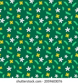 Cute flower rapport. Perfect for print and illustrations.
