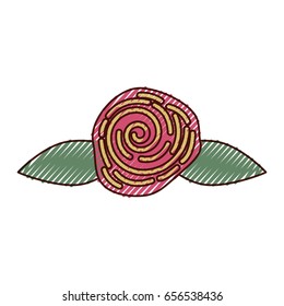 cute flower rose icon