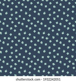 Patrón de flores sin costuras. Textura vectorial floral