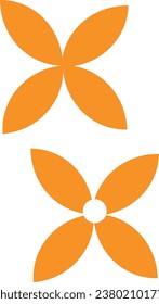 icono de una forma de flor tierno icono